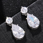 Glamour Teardrop Dangle Earrings