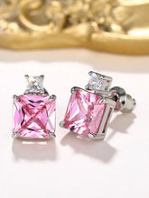 Modern Dual Geometric Stud Earrings