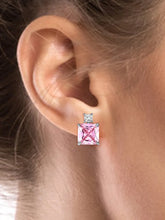 Modern Dual Geometric Stud Earrings
