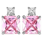 Modern Dual Geometric Stud Earrings