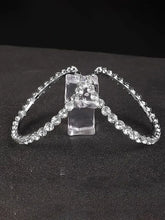 Glittering Crystal Round Earrings