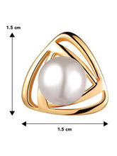 Pearl Triangle Earrings – Unique & Elegant Designs | Peora