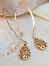 Gold Plated Radiant Statement Earrings