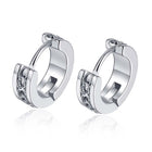 Sleek Simply Chic Hoop Earrings