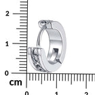 Sleek Simply Chic Hoop Earrings