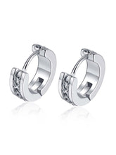 Sleek Simply Chic Hoop Earrings