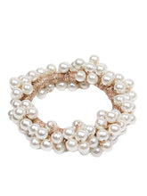 Pearl Embellished Luxe Hair Scrunchie