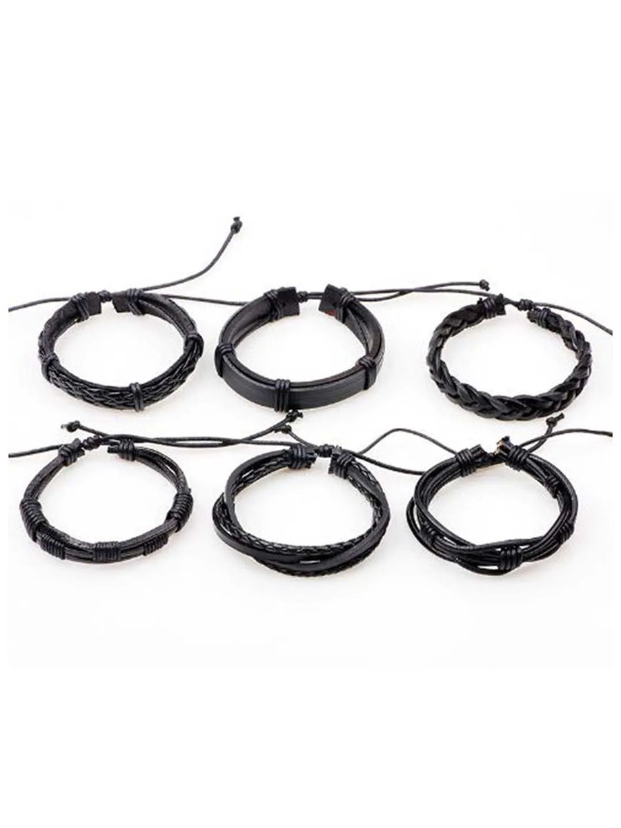 Stack Leather Bracelets by Peora | Trendy & Stylish Wristwear