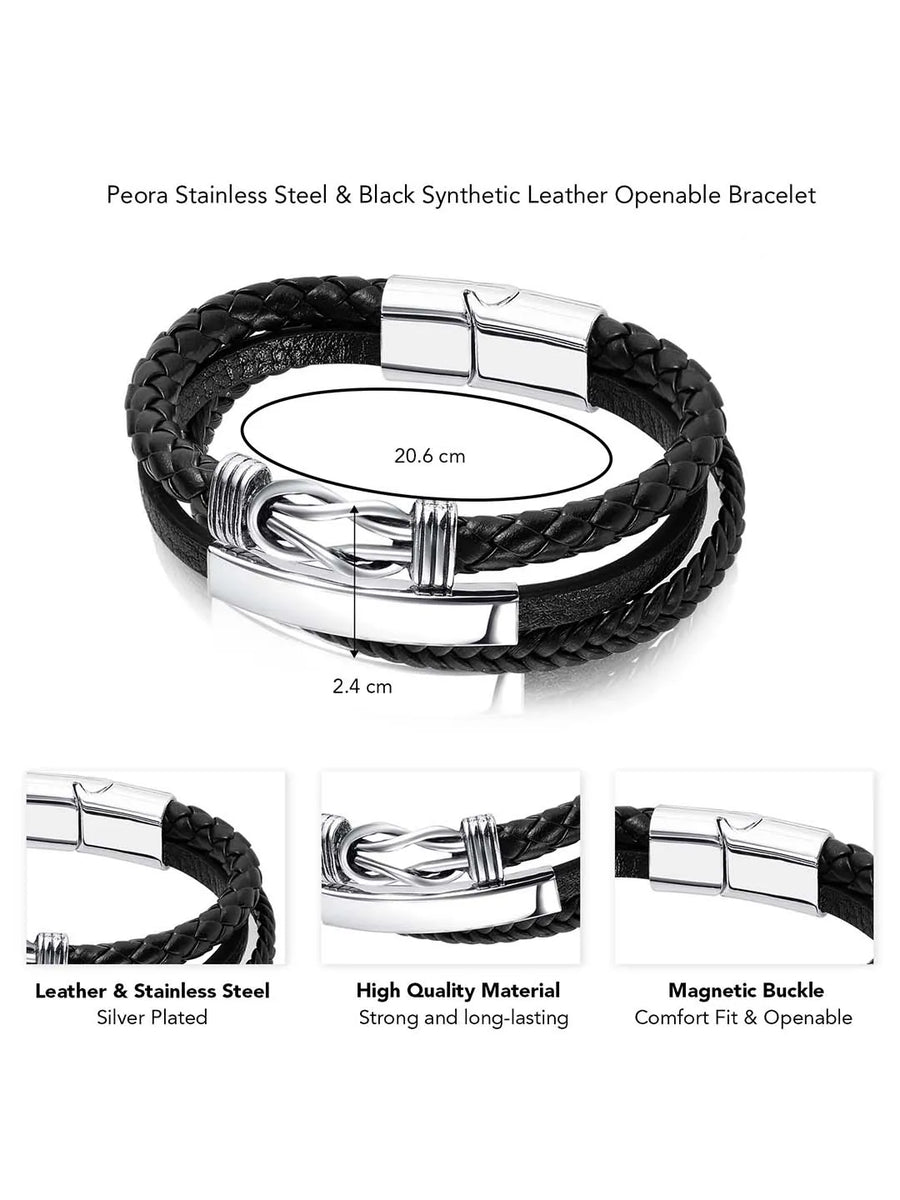 Strap Bracelet by Peora | Stylish & Comfortable Wristwear