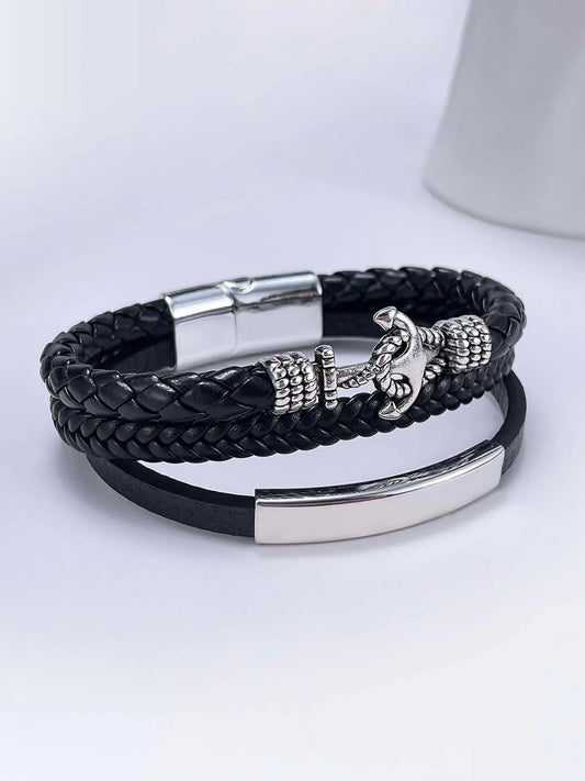 Leather Bracelet by Peora | Stylish & Durable Accessories