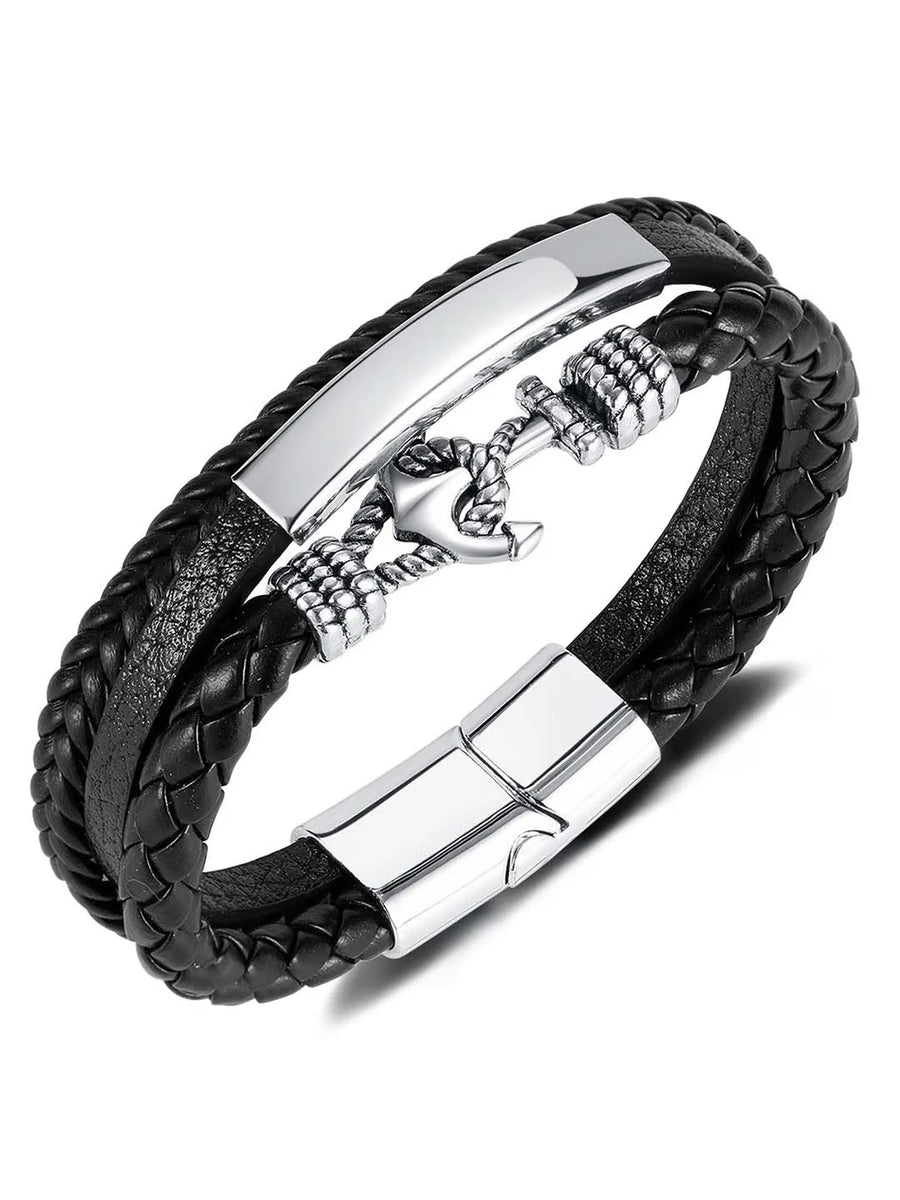 Leather Bracelet by Peora | Stylish & Durable Accessories