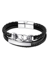 Classic Leather Bracelet by Peora | Timeless Style & Durability
