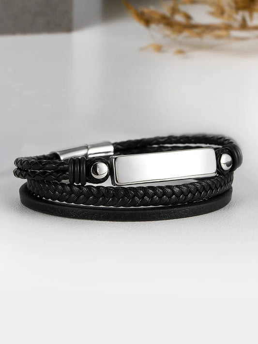 Leather Bracelets – Rugged & Stylish Accessories for Men | Peora