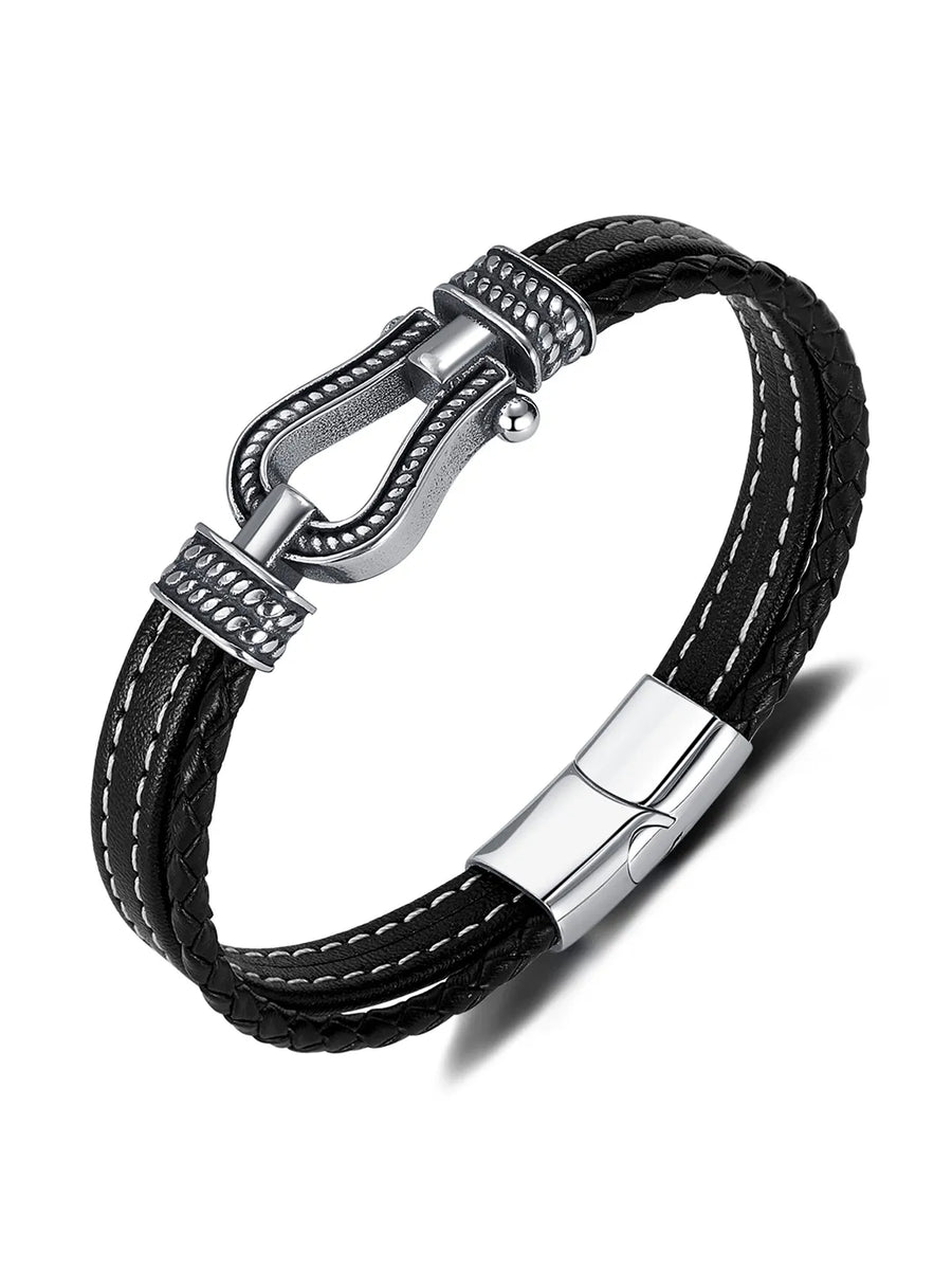 Masculine Style Redefined – Leather Band for Bold Looks | Peora

