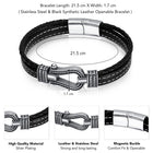 Masculine Style Redefined – Leather Band for Bold Looks | Peora

