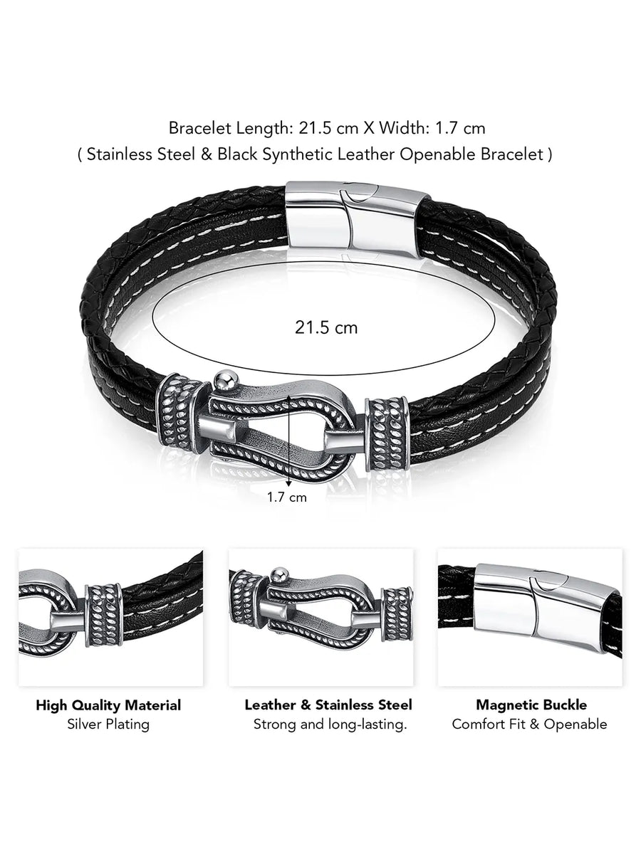 Masculine Style Redefined – Leather Band for Bold Looks | Peora

