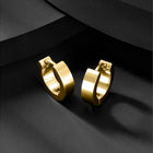 Steel Hoop Earrings – Sleek & Durable Style | Peora