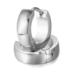 Steel Hoop Earrings – Sleek & Durable Style | Peora