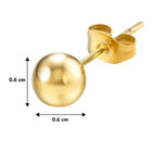 Stud Earrings by Peora – Subtle Sparkle, Everyday Elegance