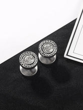 Men’s Classic Rope Edge CZ Studs