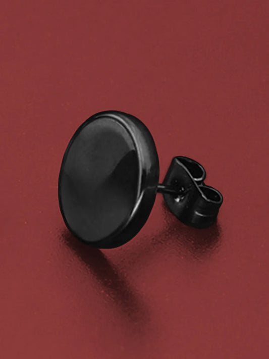 Round Stud Earrings for Men | Sleek & Bold Style – Peora
