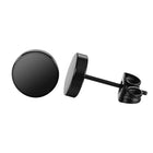 Round Stud Earrings for Men | Sleek & Bold Style – Peora