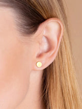 Contemporary Round Stud Earrings for Men