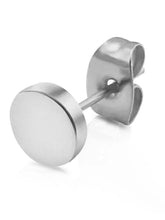 Round Stud Earrings for Men | Sleek & Bold Style – Peora