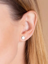 Contemporary Round Stud Earrings for Men