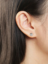 Minimalist Ball Shape Stud Earrings