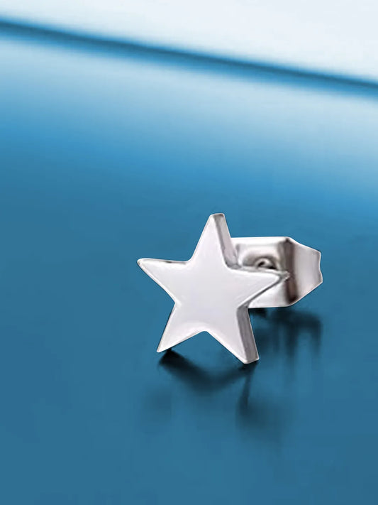 Star Stud Earrings for Men – Bold Celestial Style | Peora