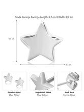 Star Stud Earrings for Men – Bold Celestial Style | Peora