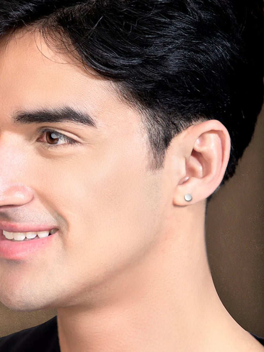 Steel Round Earrings – Durable & Stylish Designs | Peora