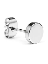 Steel Round Earrings – Durable & Stylish Designs | Peora