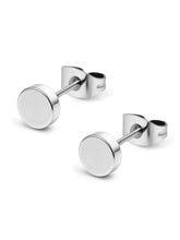 Steel Round Earrings – Sleek & Durable Styles | Peora