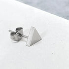 Triangle Shape Stud Earrings – Bold & Geometric Designs | Peora