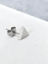 Triangle Shape Stud Earrings – Bold & Geometric Designs | Peora