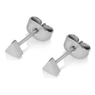 Triangle Shape Stud Earrings – Modern Geometric Style | Peora