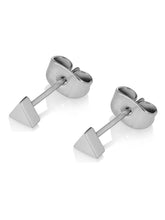 Triangle Shape Stud Earrings – Modern Geometric Style | Peora