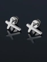 Christian Cross Stud Earrings – Elegant Faith-Inspired Designs | Peora