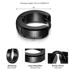 Stainless Steel Earrings for Men – Durable & Stylish | Peora