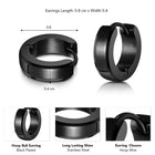 Stainless Steel Earrings for Men – Bold & Long-Lasting Style | Peora