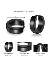Stainless Steel Earrings for Men – Bold & Long-Lasting Style | Peora