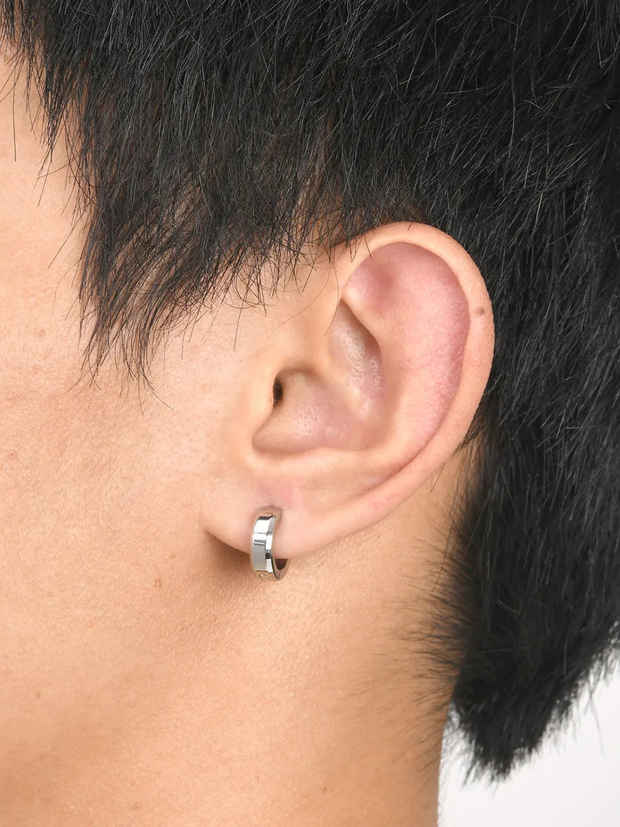 Stainless Steel Earrings for Men – Durable & Stylish | Peora