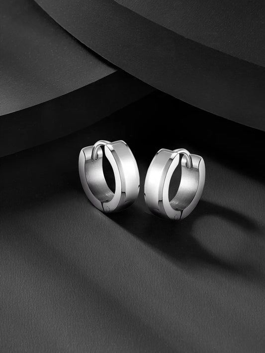 Stainless Steel Earrings for Men – Bold & Long-Lasting Style | Peora