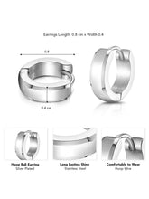 Stainless Steel Earrings for Men – Bold & Long-Lasting Style | Peora