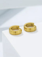 Iconic Earrings for the Modern Gentleman - Gold