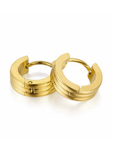 Modern Textured Hoop Earrings for Women