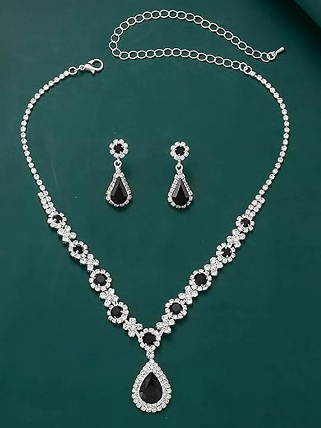 Glam Glow Crystal & CZ  Earring Set