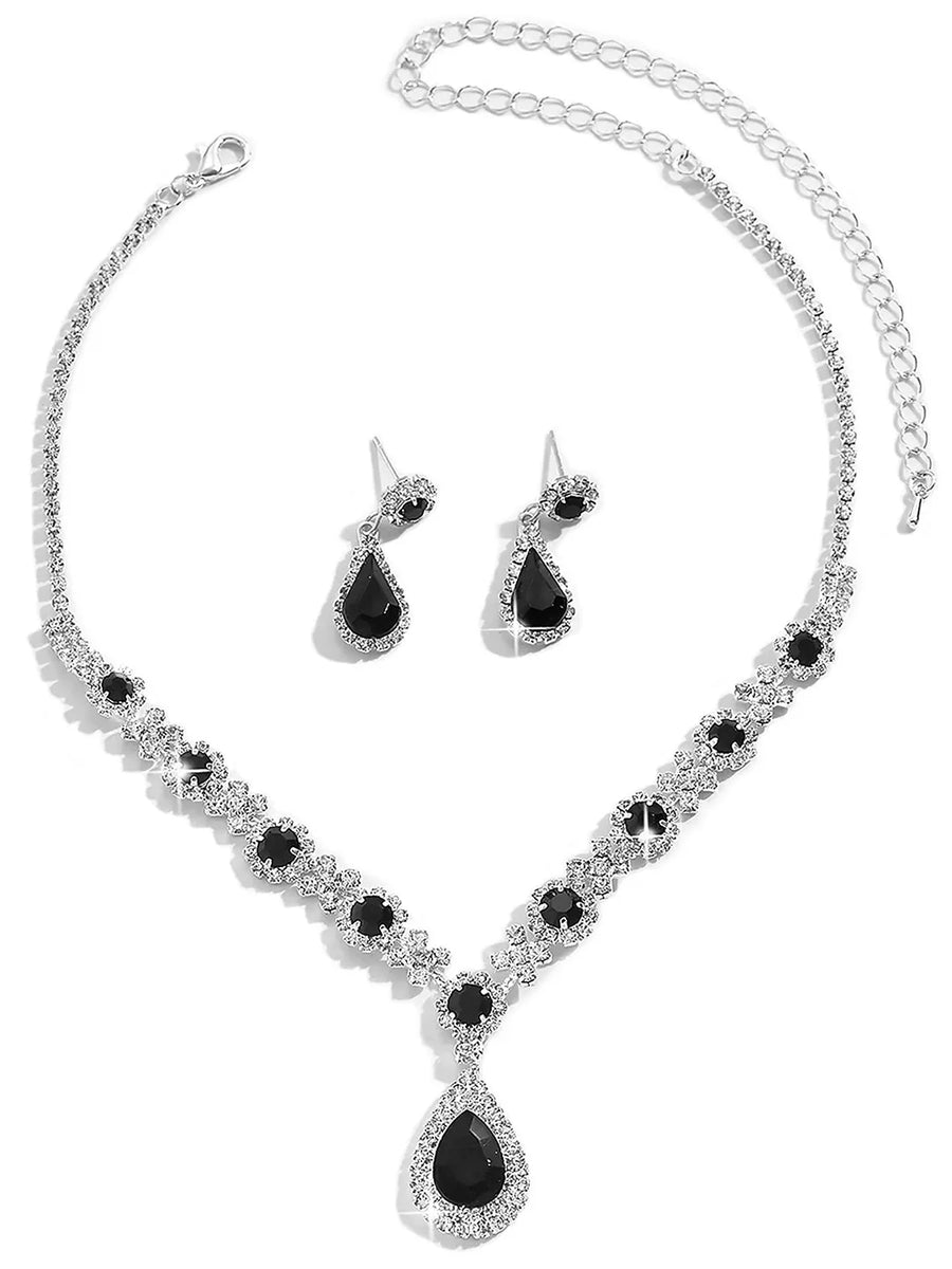 Glam Glow Crystal & CZ  Earring Set